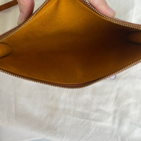 Repair Required: Louis Vuitton EPI Pochette Cognac Brown Shoulder Bag Clutch - Picture 7 of 14
